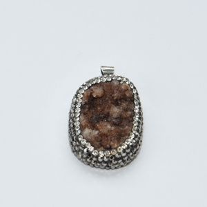 925 Silver stone pendant